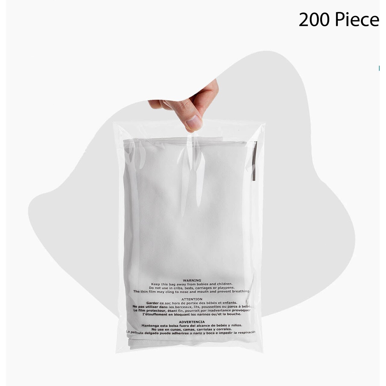 Multi Size Clear Cellophane Resealable Bags - Packaging and Safety of your Items
